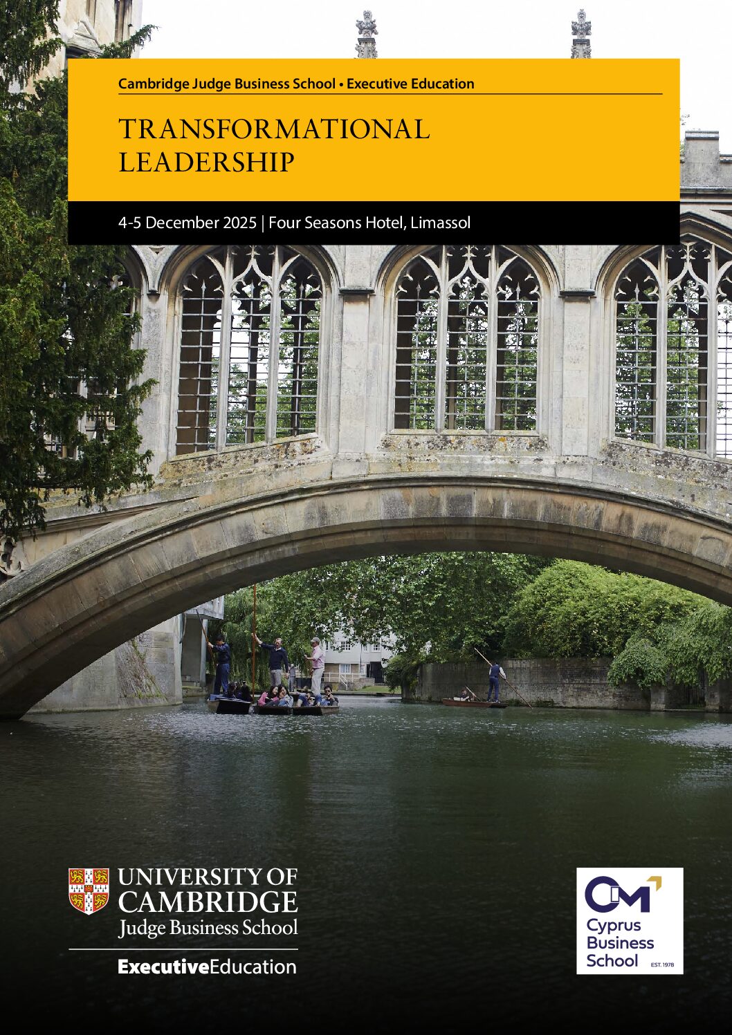 Cambridge Transformational Leadership 2025