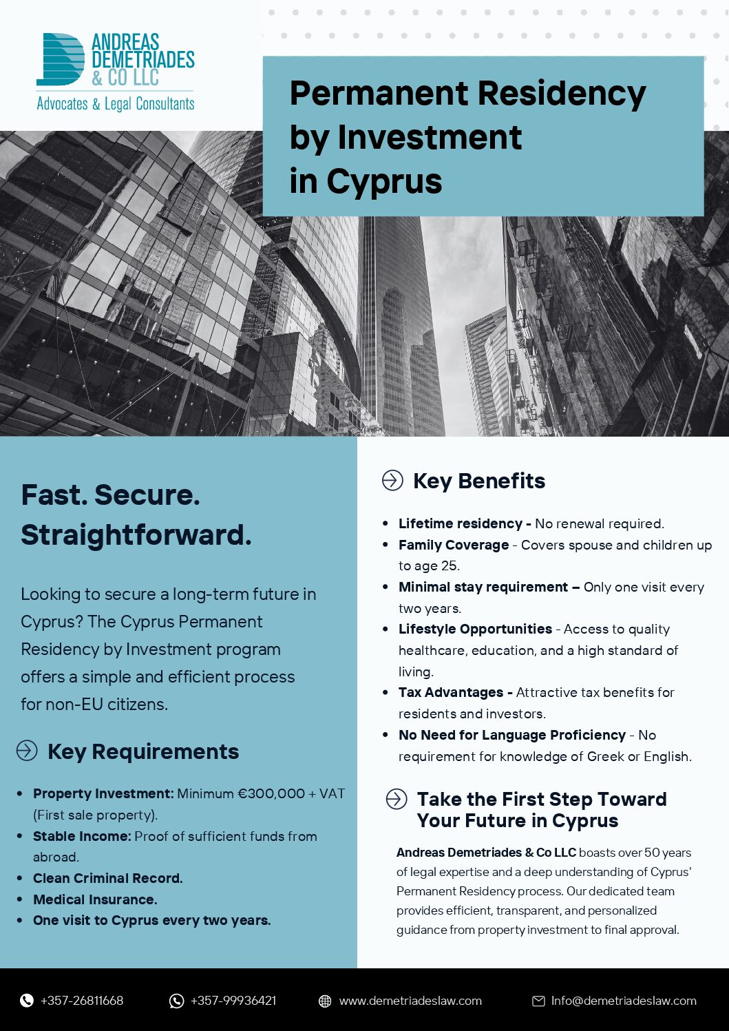 Permanent Residency by Investment in Cyprus